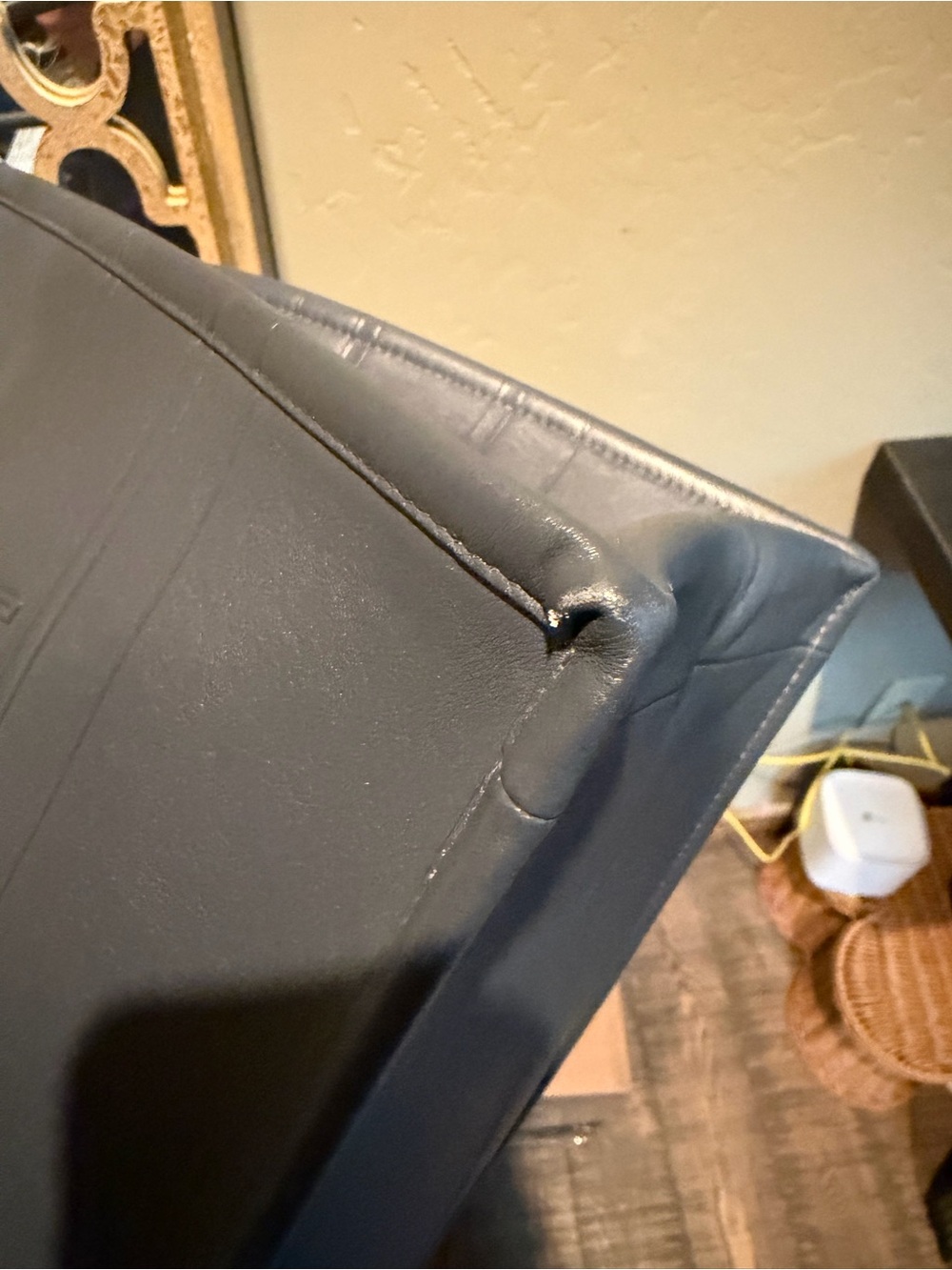 Dior Navy Book Tote - Picture 5 of 12